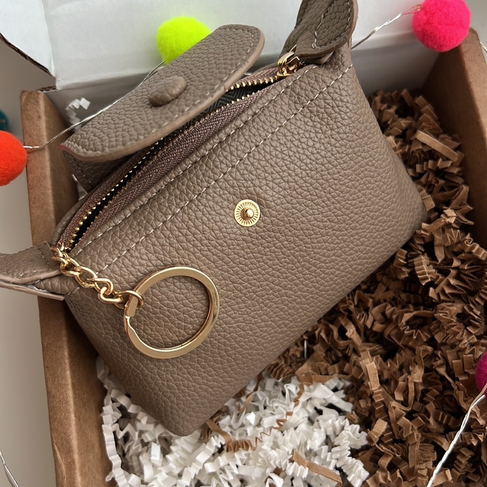 New small artificial leather coin purse - Picture 4 of 7